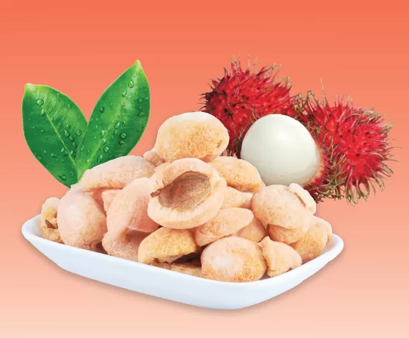 Chôm chôm sấy thăng hoa