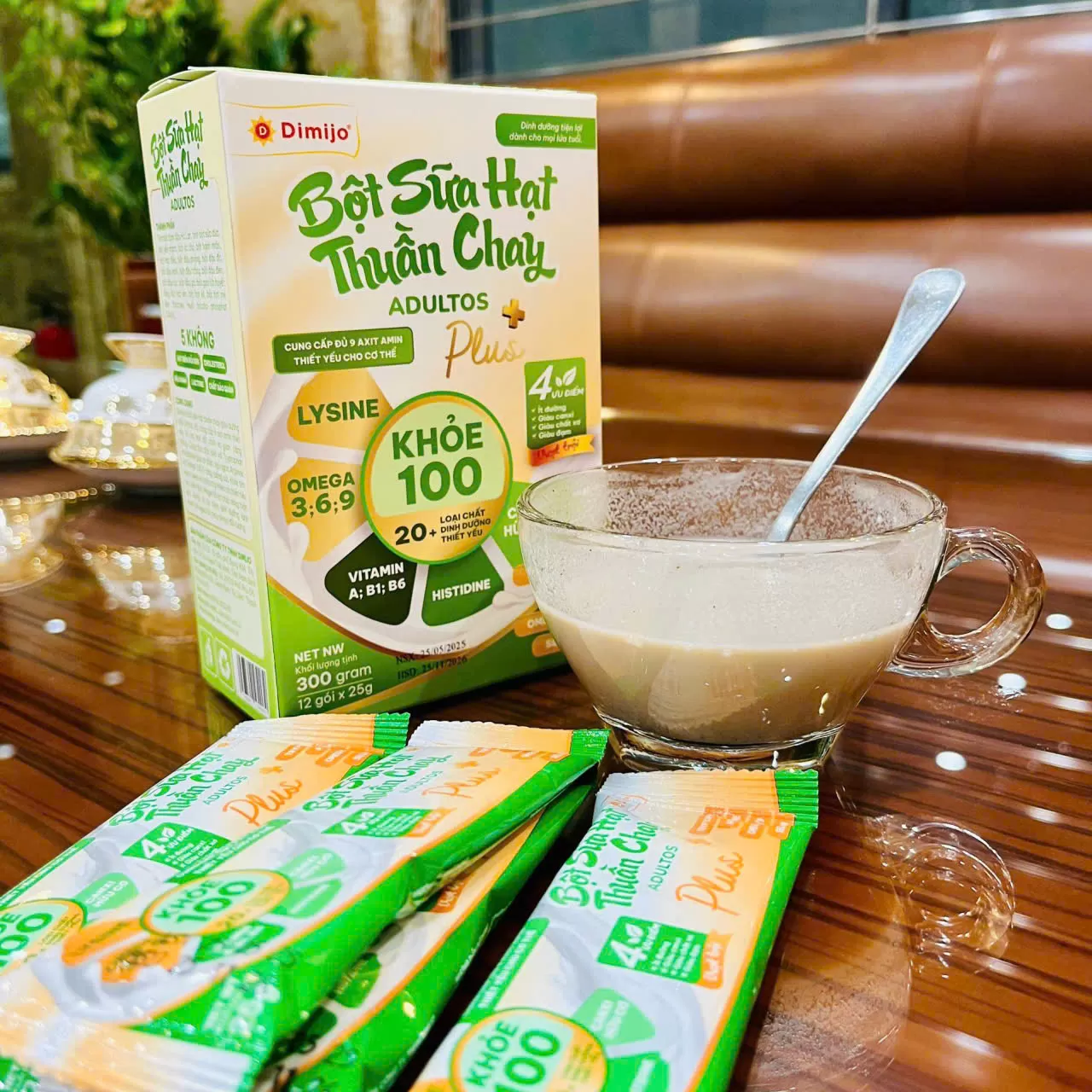 Bột sữa hạt thuần chay (hộp giấy)