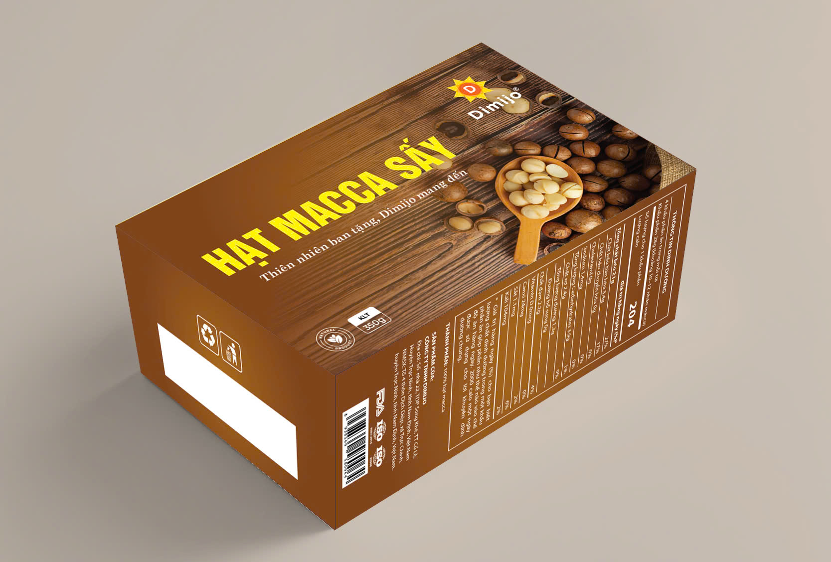 Hạt macca sấy