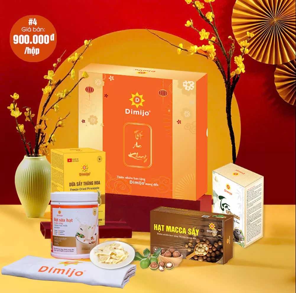 Hộp quà Tết An Khang
