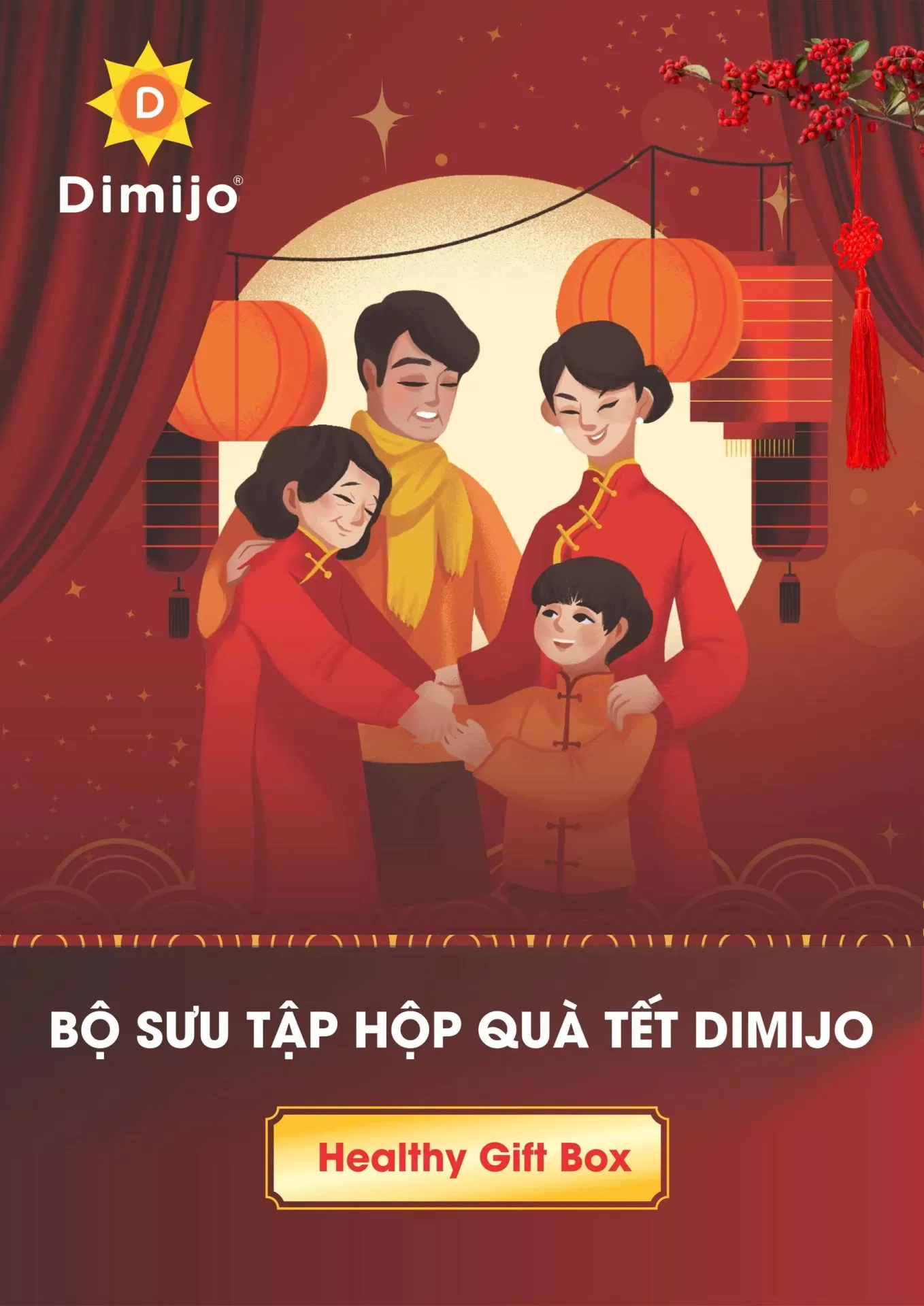 Hộp quà Tết