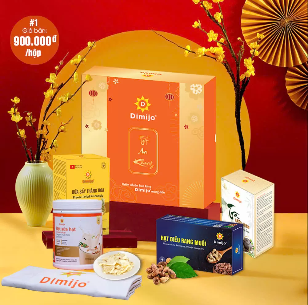 Hộp quà Tết An Khang