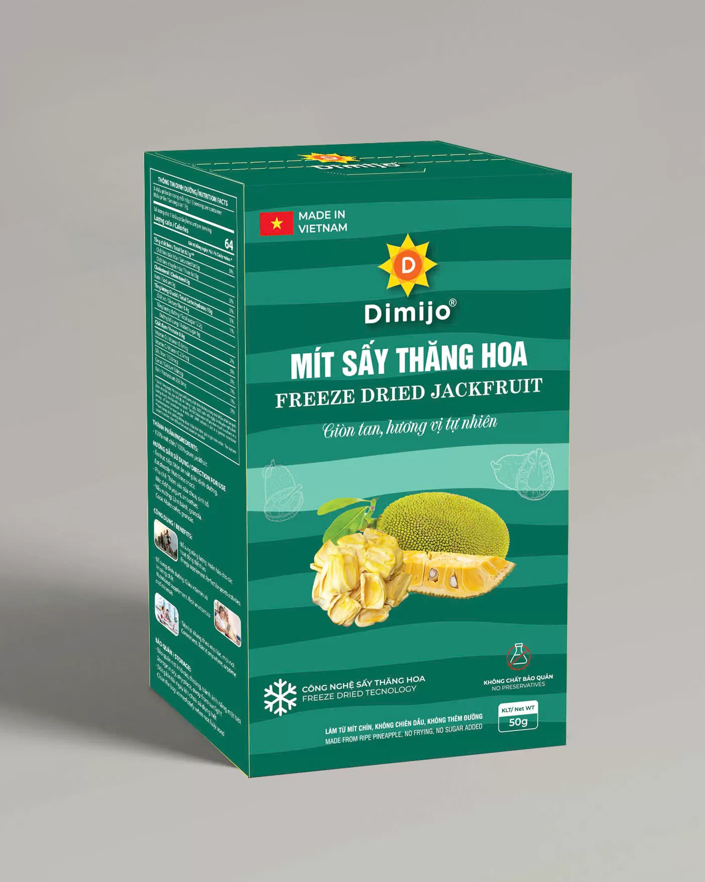 Mít sấy thăng hoa